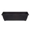 60cm VENETIAN WINDOW BOX BLACK