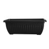 70cm ATHENS PATIO PLANTER BLACK