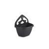 32cm ATHENS WALL PLANTER BLACK