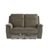 HAVANA GREEN E/RECLINING 2 SEATER SOFA