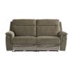 HAVANA GREEN E/RECLINING 3 SEATER SOFA