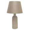 BEIGE SLIM CERAMIC T/LAMP