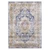 160x230 BLUE BOHO MEDALLION RUG