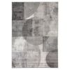 80x150 GREY GEO CASINO RUG