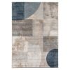 120x170 BLUE GEO CASINO RUG