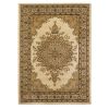 120x170 IVORY CLASSIQUE MEDALLION