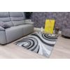 120x170 SAMBA SPIRALS GREY RUG