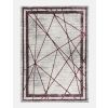 120x170 GLITZ ART DECO RED RUG