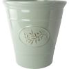 23cm GREEN OLIVE PLANTER