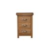 MANHATTAN OAK 3 DWR BEDSIDE CHEST