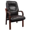 BLACK HIGH CLERK ORTHOPEDIC CHAIR