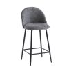 RAMONA GRAPHITE COUNTER STOOL