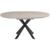 RIMINI 1.2m ROUND EXT DINING TABLE