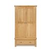 SLIGO OAK 2 DOOR / 1 DWR WARDROBE