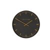 40cm COPPER BAKER AND BROWN NOIR WALL CLOCK