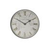 50cm WHITE BAKER AND BROWN ATLAS WALL CLOCK 