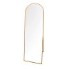 160cm MODENA GOLD FLOOR STANDING MIRROR