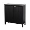 HARRISON BLACK 2 DOOR CABINET