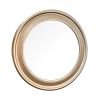 90cm MACY ROUND CHAMP WALL MIRROR