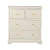 LINDON 4 DRAWER CHEST CABINET WHITE