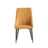 CHARLOTTE MUSTARD DINING CHAIR