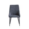 CHARLOTTE DEEP BLUE DINING CHAIR