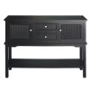 LINDON 2 DOOR 2 DRAWER SIDEBOARD BLACK