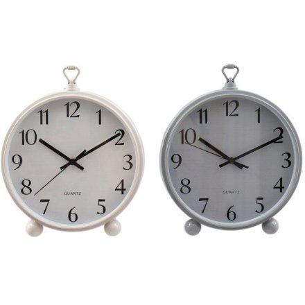 31x25 RETRO CLOCK - 2 ASSTD