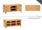 LUGANO LARGE 2 DOOR TV UNIT