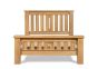 4'6" SLIGO OAK BEDSTEAD