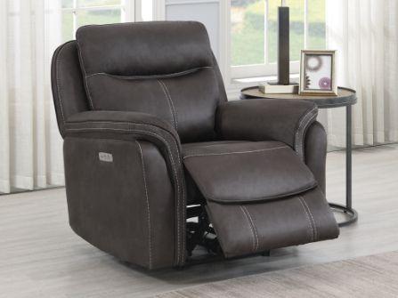 CLAREMONT GREY E/RECLINING ARMCHAIR