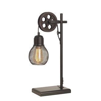 CAGED FILIMENT REEL T/LAMP 46cm