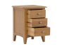 KILKENNY OAK LARGE 3 DWR BEDSIDE CHEST