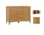 KILKENNY OAK 4 DWR SIDEBOARD