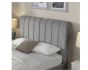 4'6 CARLOW GREY SIDE OPEN GAS LIFT BEDSTEAD