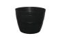 34cm BLACK BARREL PLANTER