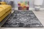 80x150 GREY ANTIKA MEDALLION RUG