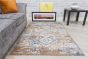 80x150 PUMPKIN ANTIKA MEDALLION RUG