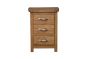 MANHATTAN OAK 3 DWR BEDSIDE CHEST