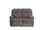 SOPHIA GRAPHITE FABRIC 2 SEATER E/RECLINING SOFA