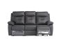 SOPHIA CHARCOAL ELECTRIC 3 SEATER SOFA