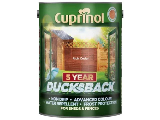 5lt CUPRINOL DUCKSBACK RICH CEDAR