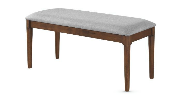 ORLANDO WALNUT DINING BENCH