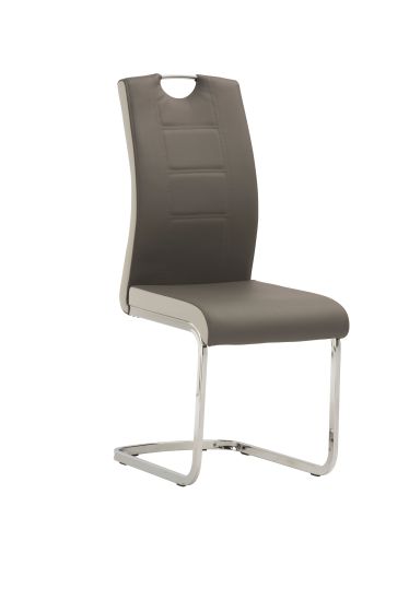 VENICE DINING CHAIR w/ CHROME LEGS