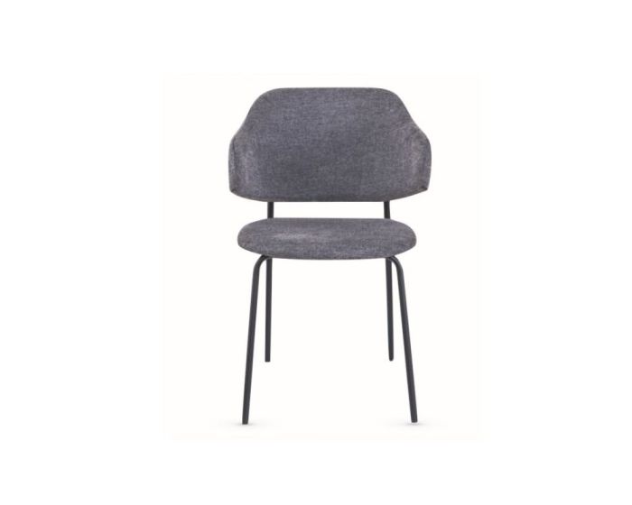 BLAKE DARK GREY DINING CHAIR