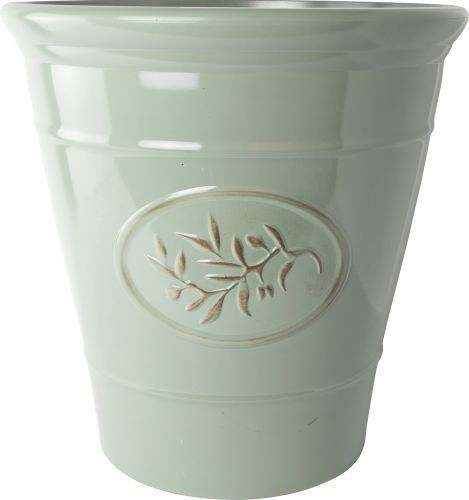 23cm GREEN OLIVE PLANTER