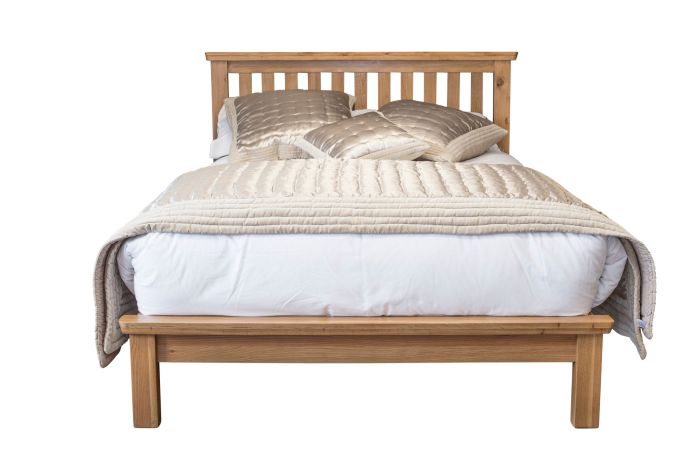 MANHATTAN OAK 4' BEDSTEAD