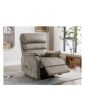 SAVOY TAUPE LIFT & TILT ARMCHAIR - DUAL MOTOR