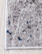 120x170 GLITZ MARBLE BLUE RUG