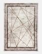 120x170 BEIGE GLITZ ART DECO RUG